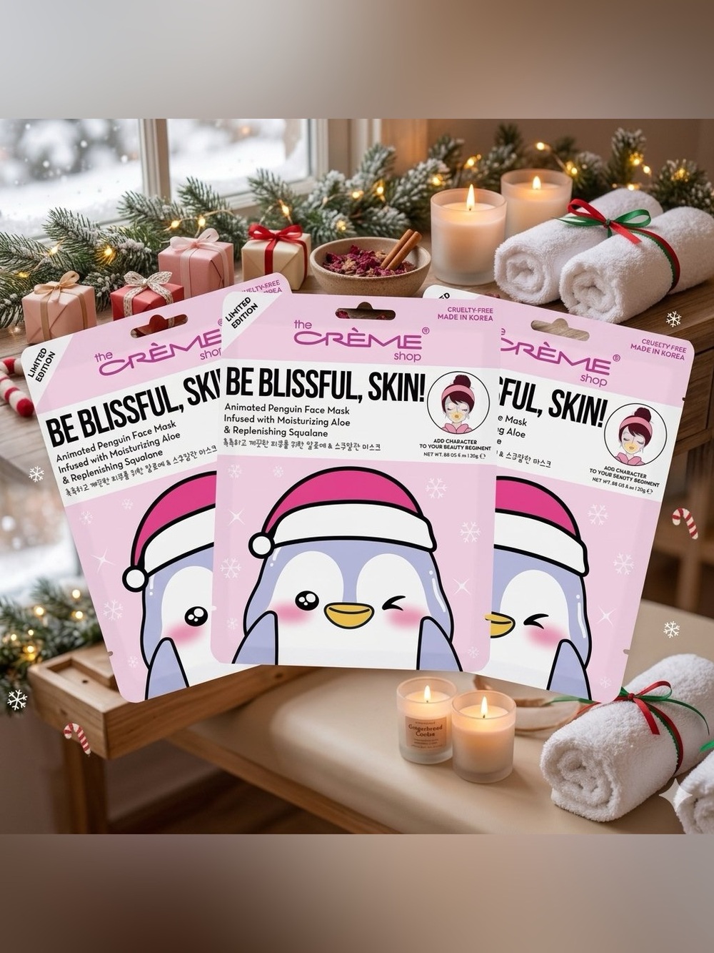 3pc Be Blissful, Skin! Hydrating Sheet Mask